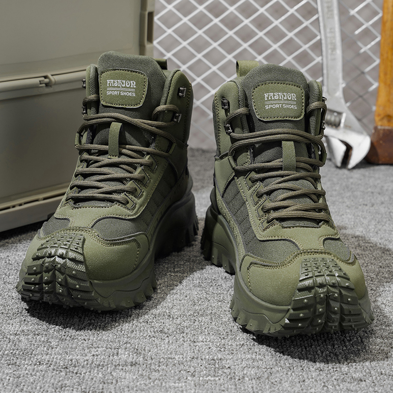 Outdoor Adventure Shoes - Autumn New High-Top Plus Size Casual