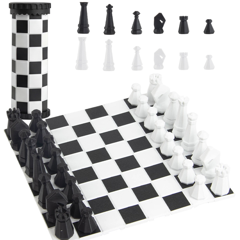 Outdoor Adventure Games - 2 in 1 Portable Chess Game