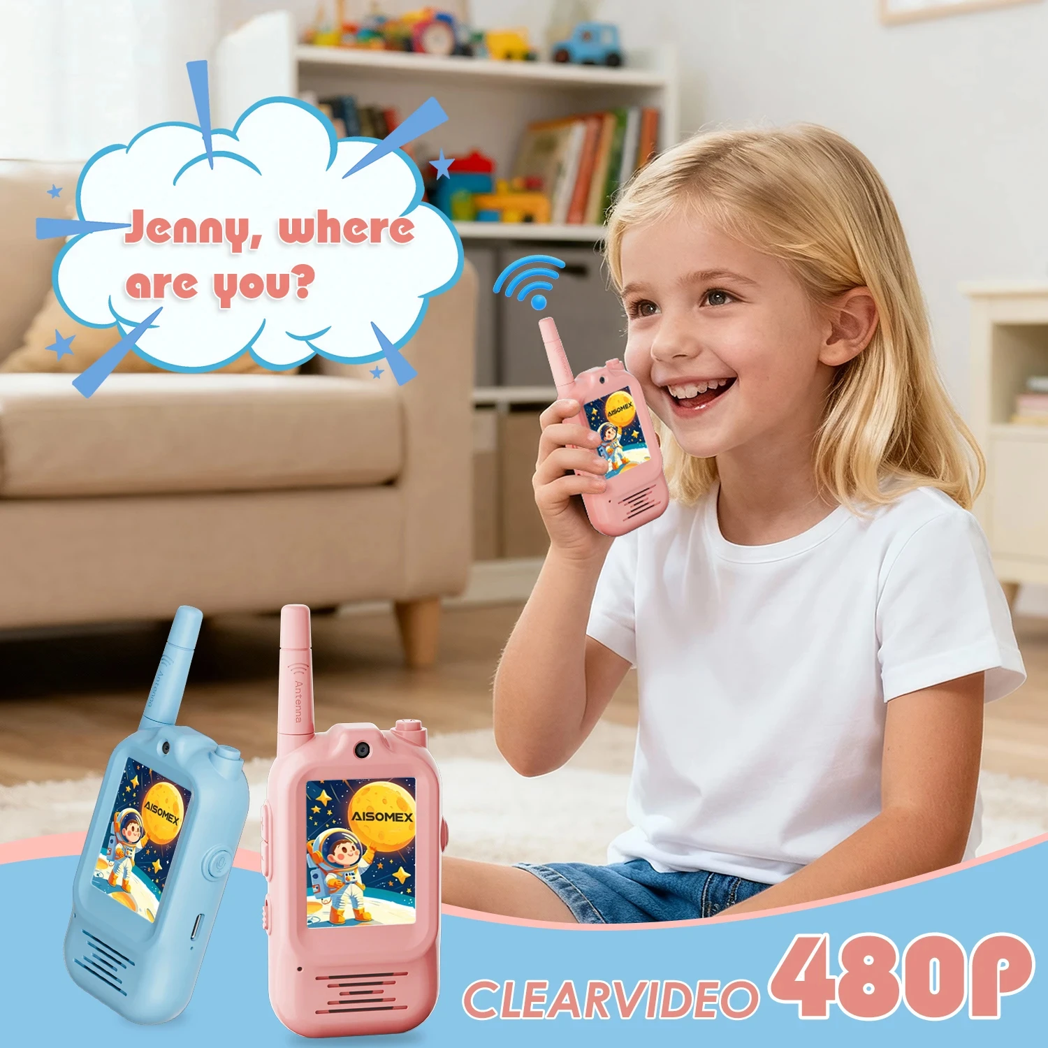 2pcs Kids Video Walkie Talkie  - огляд і ціна Outdoor Adventure Videos