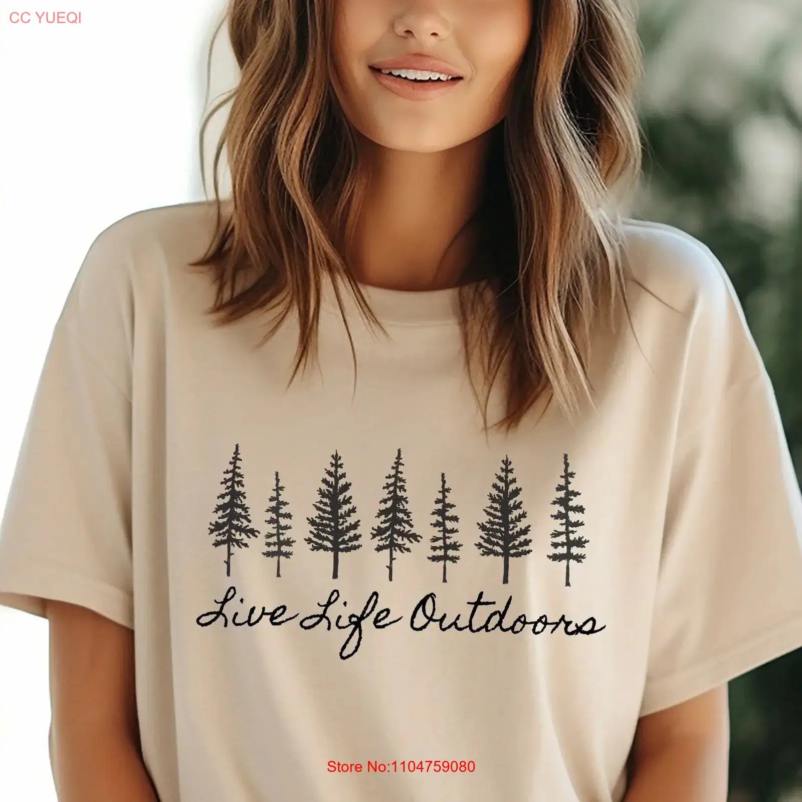 Camping T Shirt Live Life Outd - огляд і ціна Outdoor Adventure North West