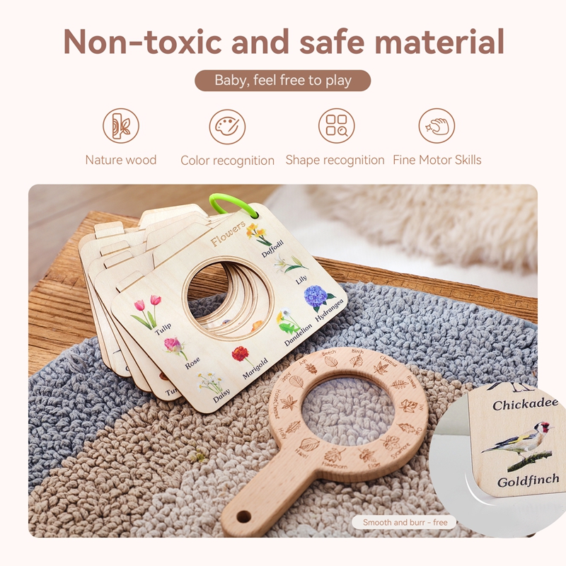Wooden Montessori Toy Magnifyi - огляд і ціна Outdoor Adventure Games