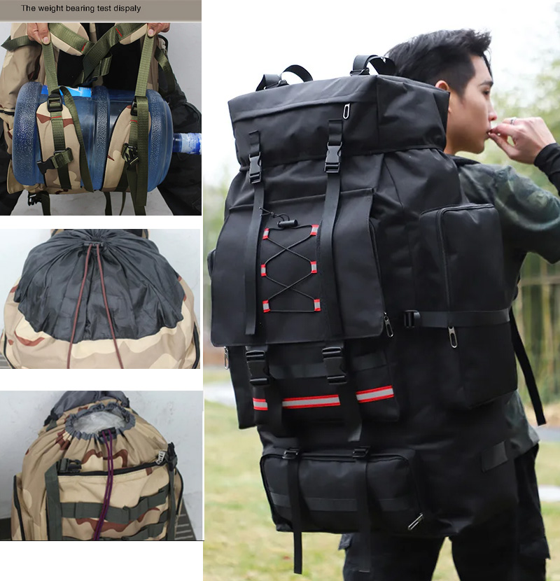 130L Hiking Camping Backpack T - огляд і ціна Outdoor Adventure Backpack