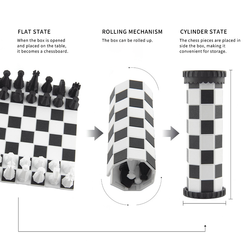 2 in 1 Portable Chess Game Set - огляд і ціна Outdoor Adventure Games