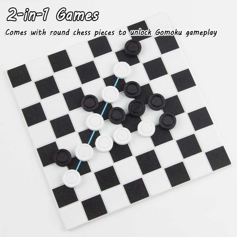 2 in 1 Portable Chess Game Set - огляд і ціна Outdoor Adventure Games